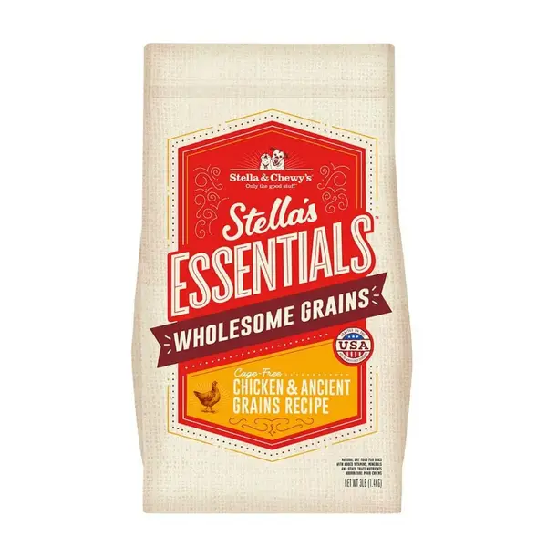 Stella and Chewy's 3 lb Essentials Cage Free Chicken and Ancient Grains Dry Dog Food