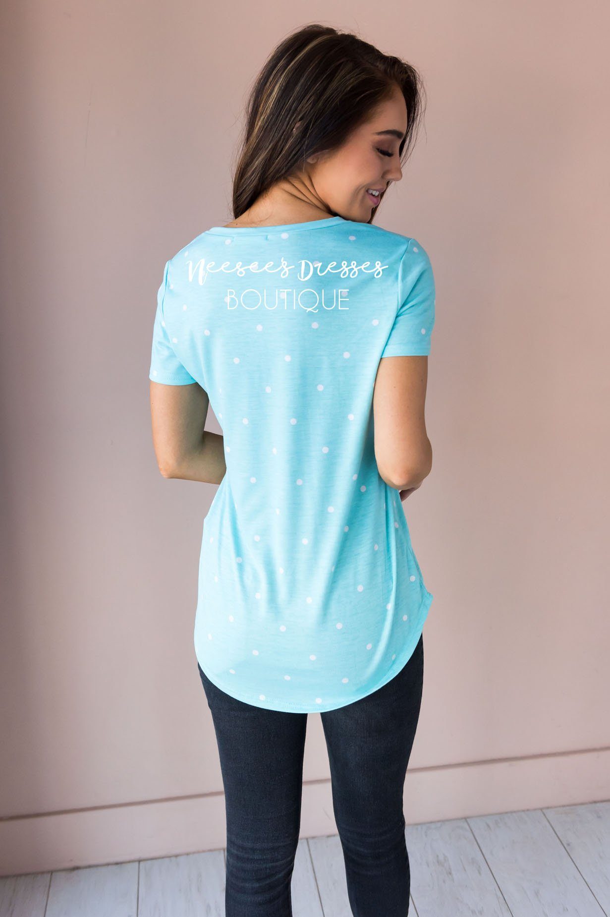 All In Good Fun Modest Dot Tee