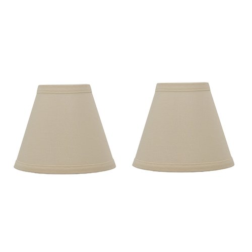 Urbanest Hardback 6'' Linen Empire Lamp Shade (Set of 2)