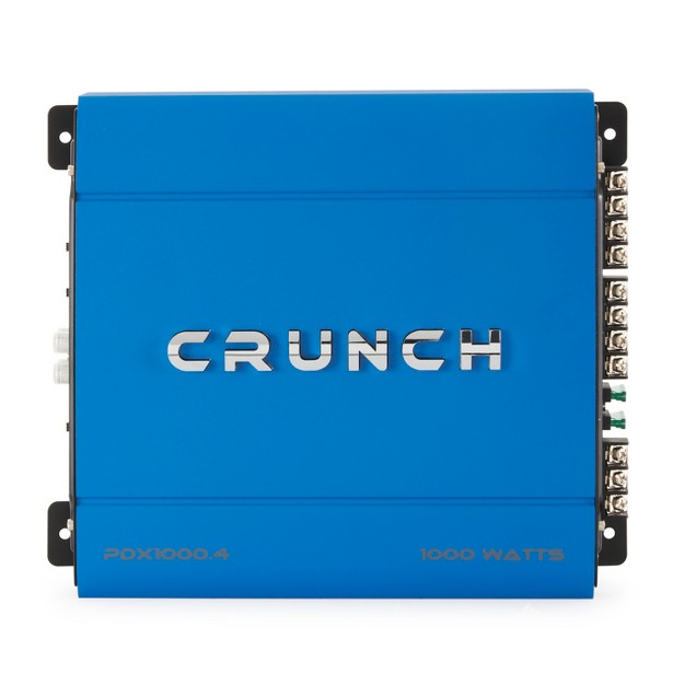 Crunch Powerdrivex 1000 Watt 4 Channel Exclusive Blue A b Car Stereo Amplifier