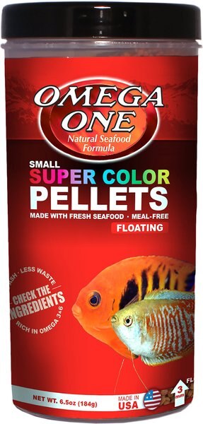 Omega One Super Color Floating Pellets Tropical Fish Food