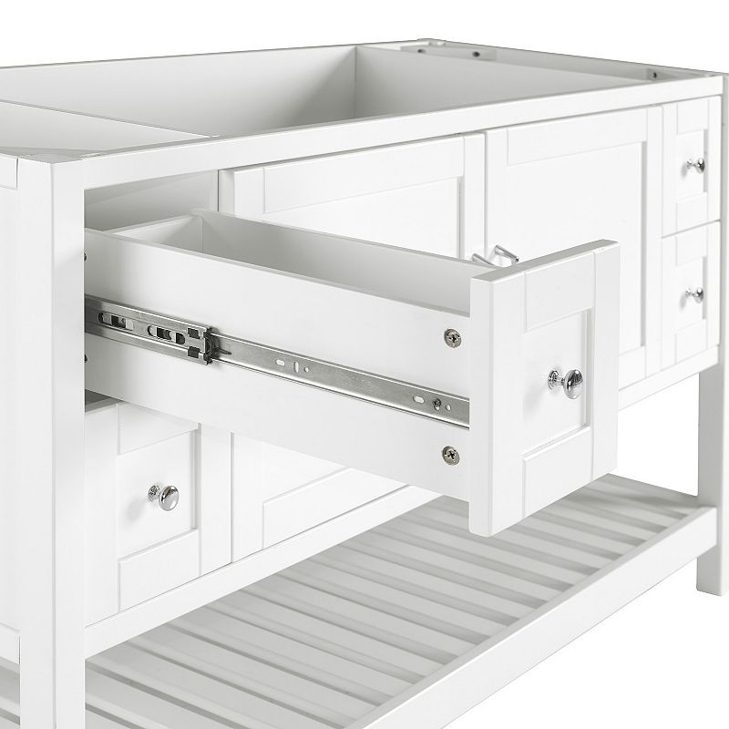 Alaterre Furniture Bennet White Vanity Cabinet