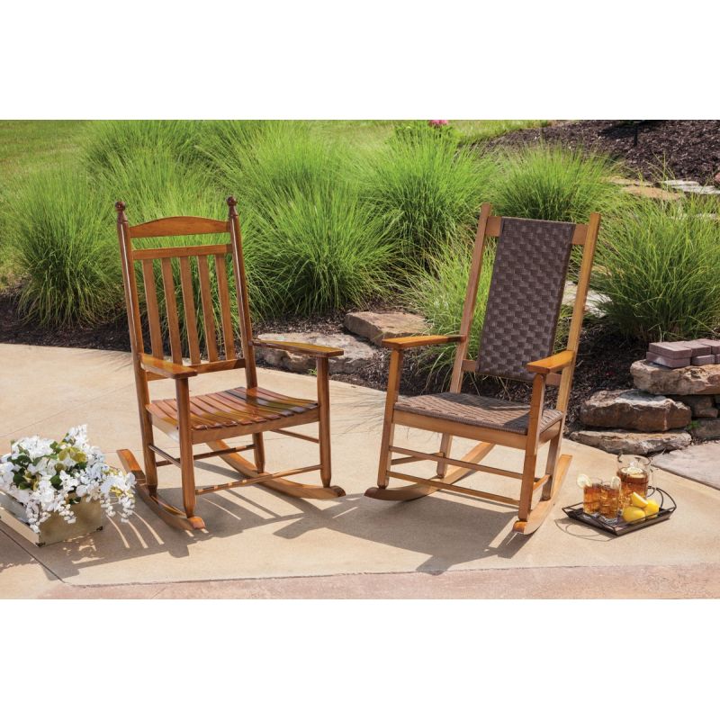 Jack Post Knollwood Classic Woven Rocking Chair