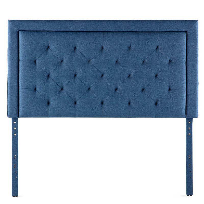 Lucid Dream Collection High Rise Diamond Tufted Headboard Black