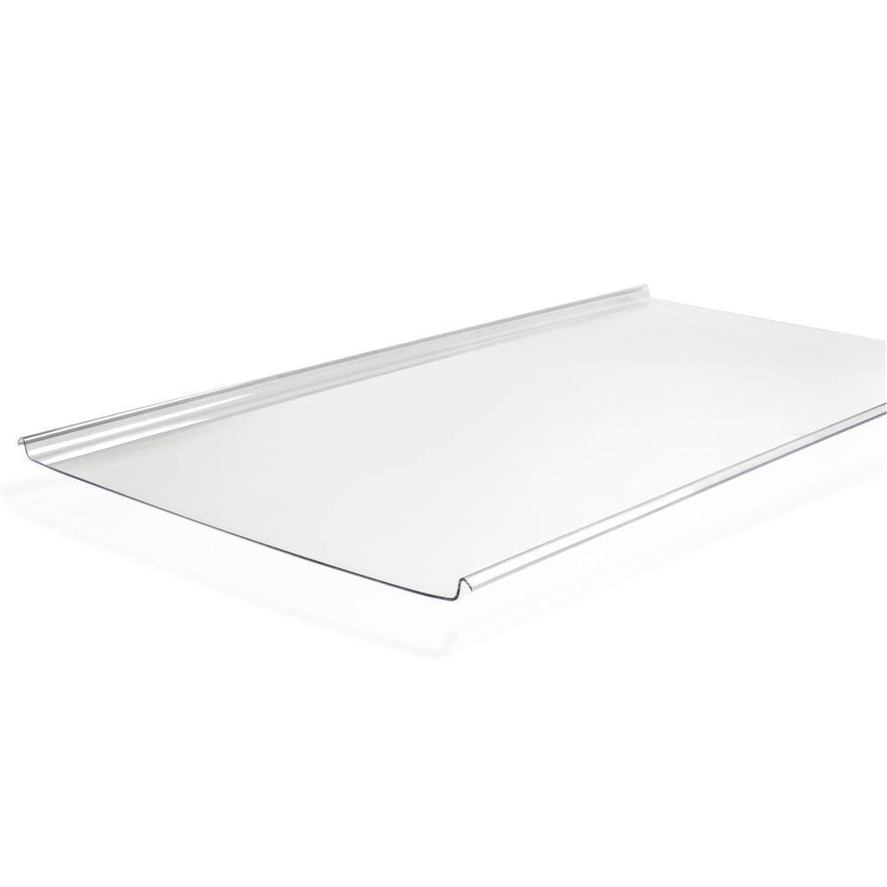 SUNSCAPE 24 in. x 8 ft. x 0.118 in. Polycarbonate Roof Panel in Clear 173067