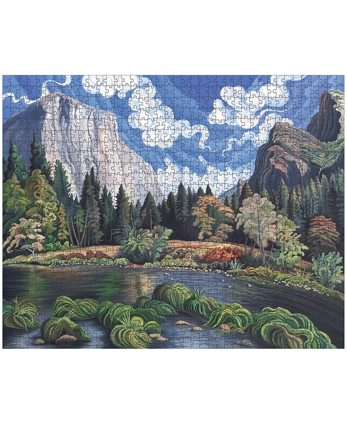 University Games Pomegranate Communications  Inc. Phyllis Shafer Autumn in Yosemite Valley Puzzle  1000 Pieces