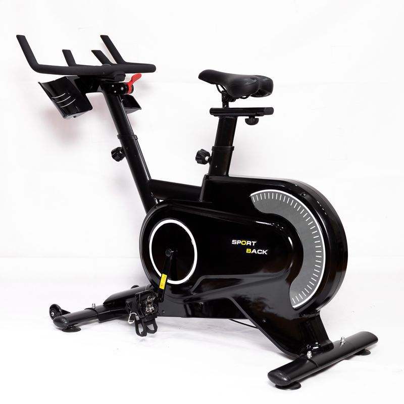 Hot Sales Home Gym Exercise Bike Spin Bike 2021 Fitness Equipment Black Body Logo Building