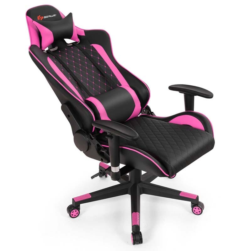 Massage Gaming Chair Recliner, Ergonomic High Back Full Adjustable Gamer Racing Chair Swivel Office Chair with Lumbar Support & Headrest