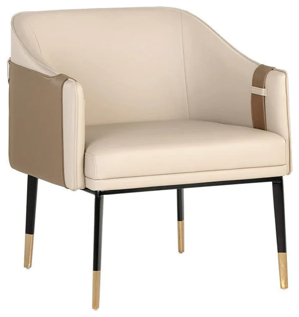 Legacy Lounge Chair   Napa Beige / Napa Tan   Midcentury   Armchairs And Accent Chairs   by Rustic Home Furniture Deco  Houzz