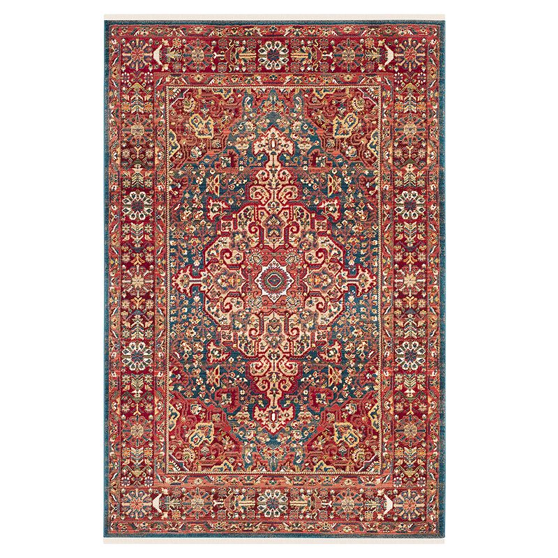 Safavieh Kashan Marcella Floral Framed Rug