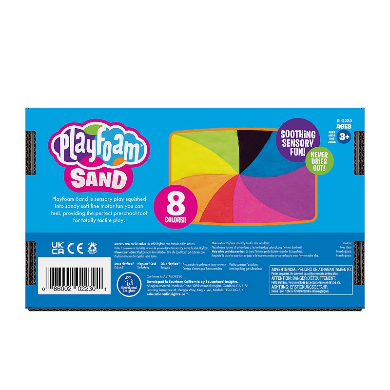 Educational Insights Playfoam Sand 8-Pack