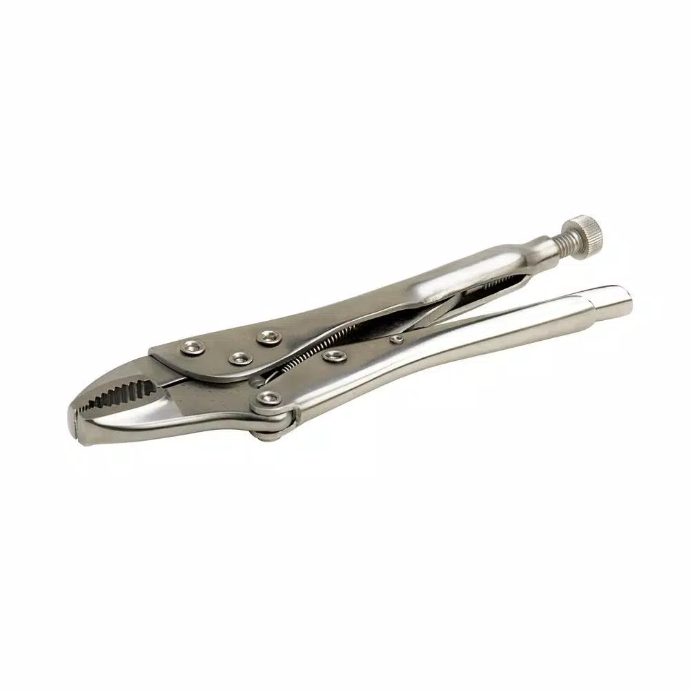 Aven 7 in. Stainless-Steel Round Jaw Locking Pliers and#8211; XDC Depot