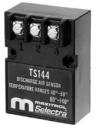 Maxitrol TS144E Discharge Air Sensor Min= 20 60F M...