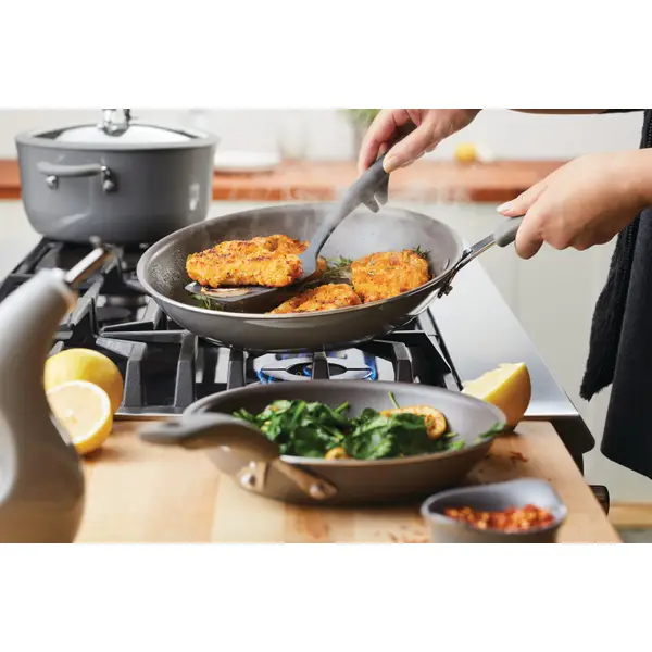 Rachael Ray 2-Piece Cook + Create Aluminum Nonstick Frying Pan Set