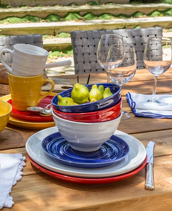 Over and Back Farmhouse 16Pc Dinnerware Set