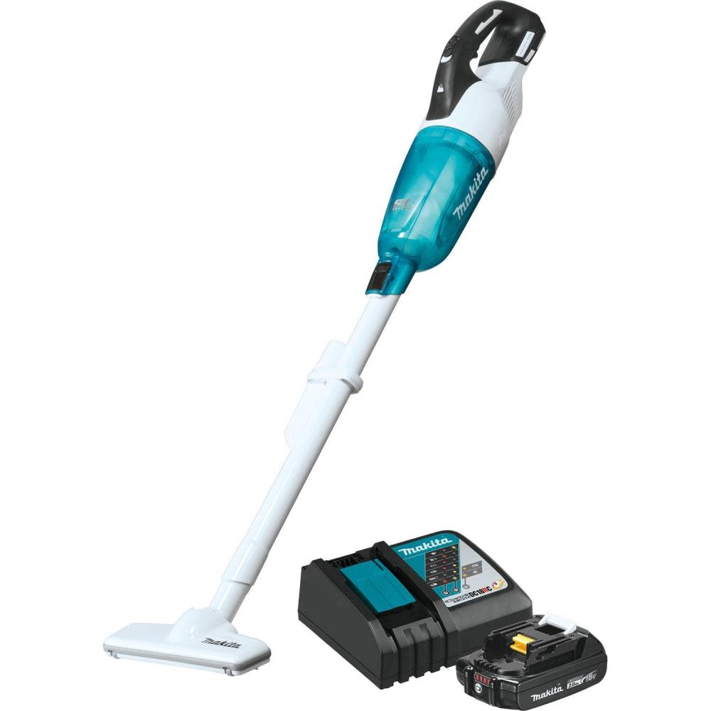 18V LXT? Lithium-Ion Compact Brushless Cordless Vacuum Kit， Trigger w/ Lock (2.0Ah) ;