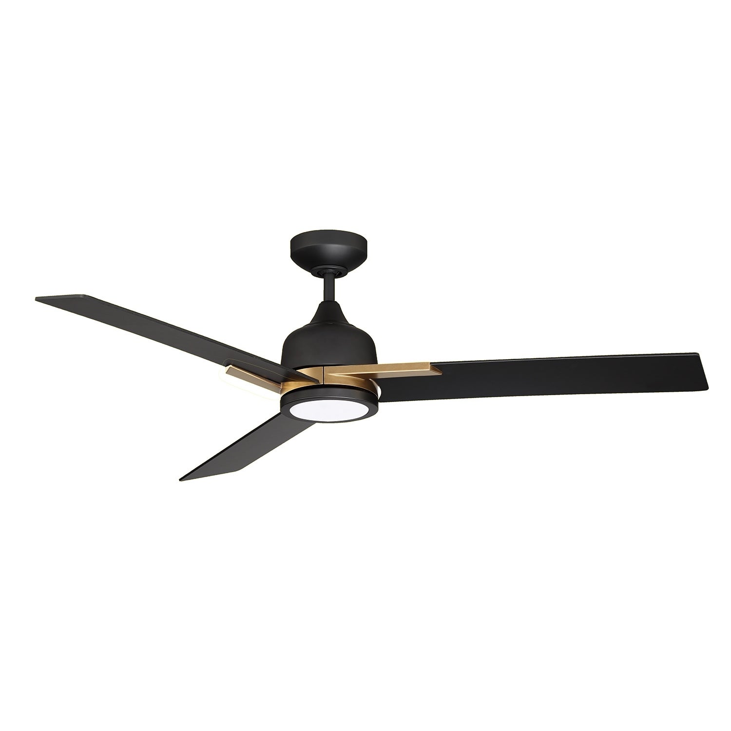 Triton 52-inch LED Black and Oilcan Brass Ceiling Fan Shopping - The Best Deals on Ceiling Fans | 29019690