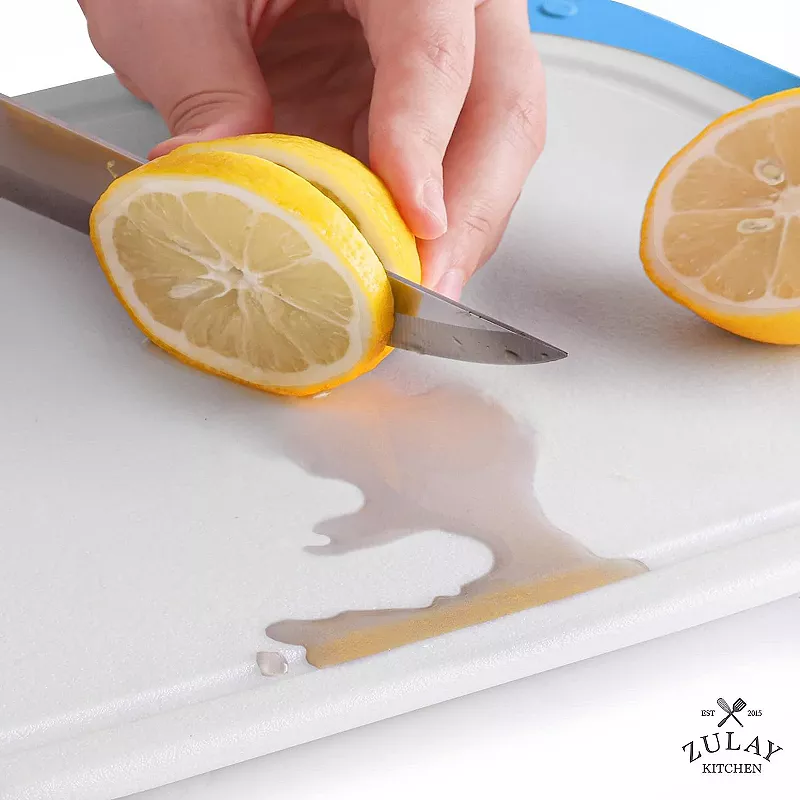 Cutting Board With Juice Grooves (3-Piece Set)