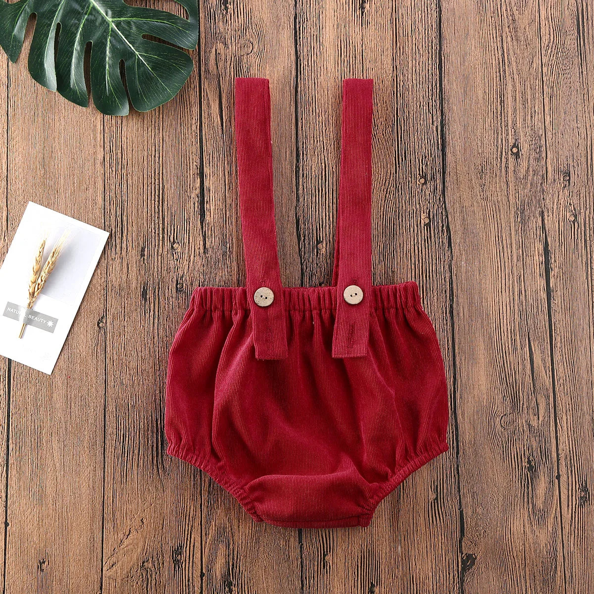 lioraitiin 0-24M Baby Boys Rompers Girls Cute Corduroy Suspender Rompers Baby Summer Kids Clothing Toddler Shorts Bottoms