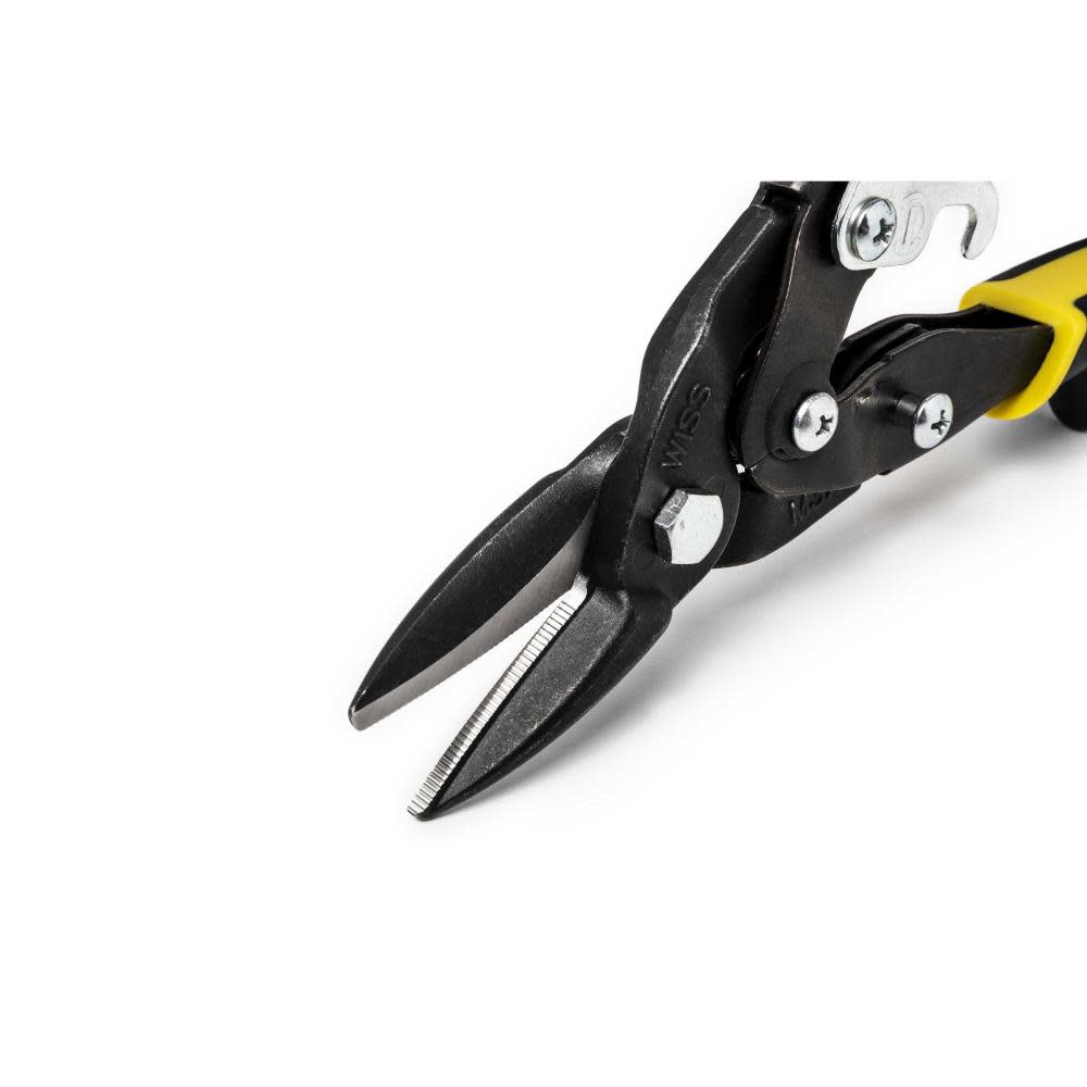 CRESCENT WISS Compound Action Straight， Left and Right Cut Snips 9 3/4