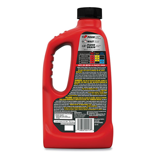 SC Johnson Drano Max Gel Clog Remover | 32 oz Bottle， 12