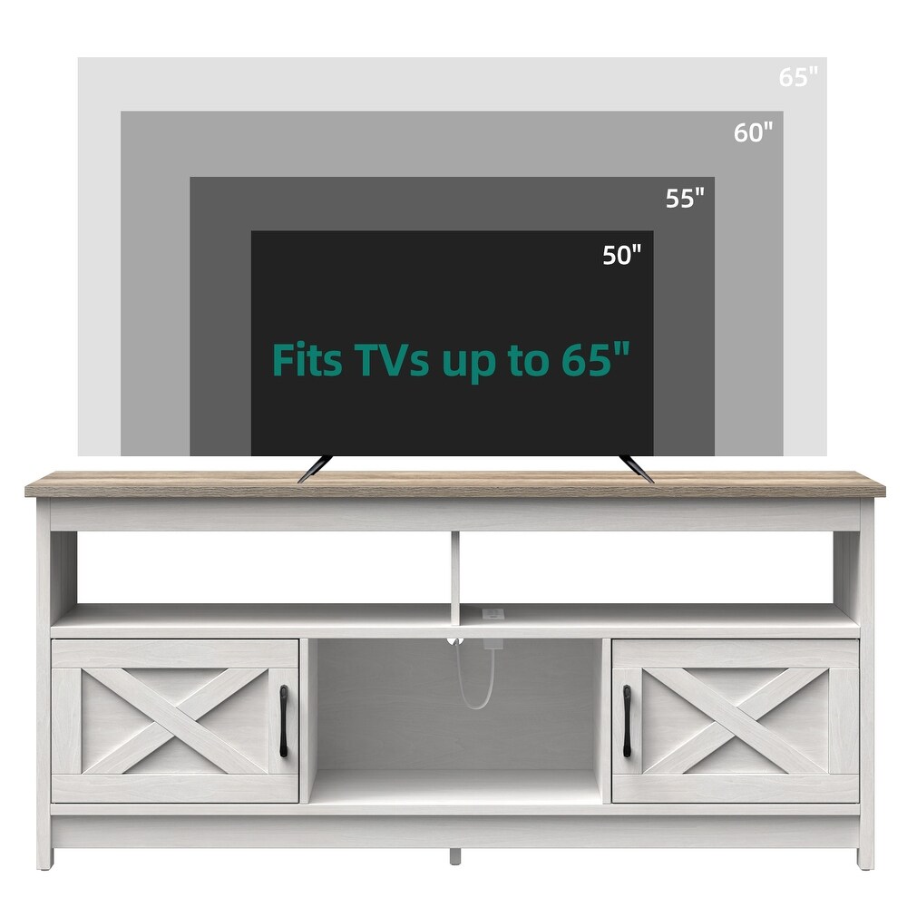 Farmhouse TV Stand for up to 65\