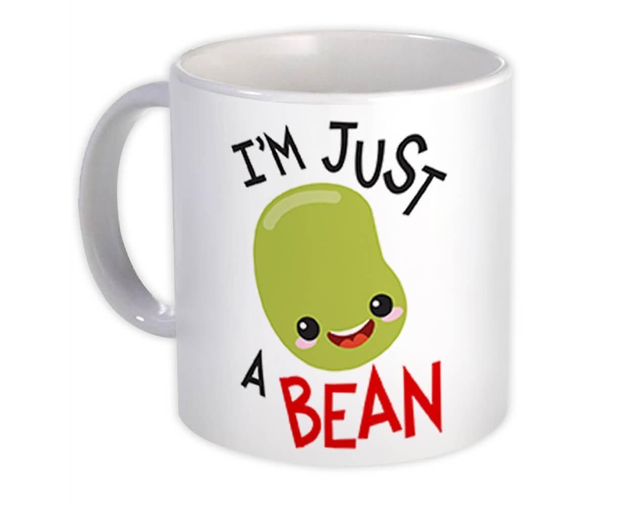 Gift Mug: Bean Art Print Funny