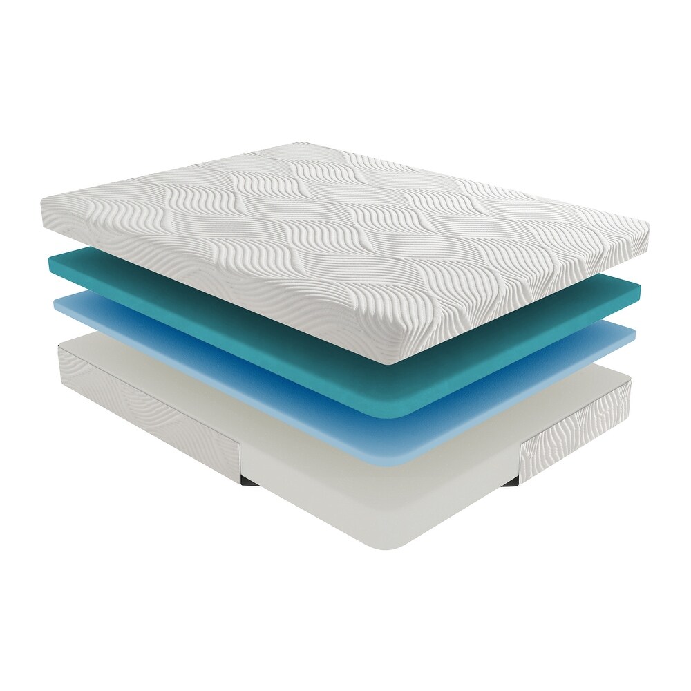 Forest 10 Inch Gel Infused Memory Foam Mattress