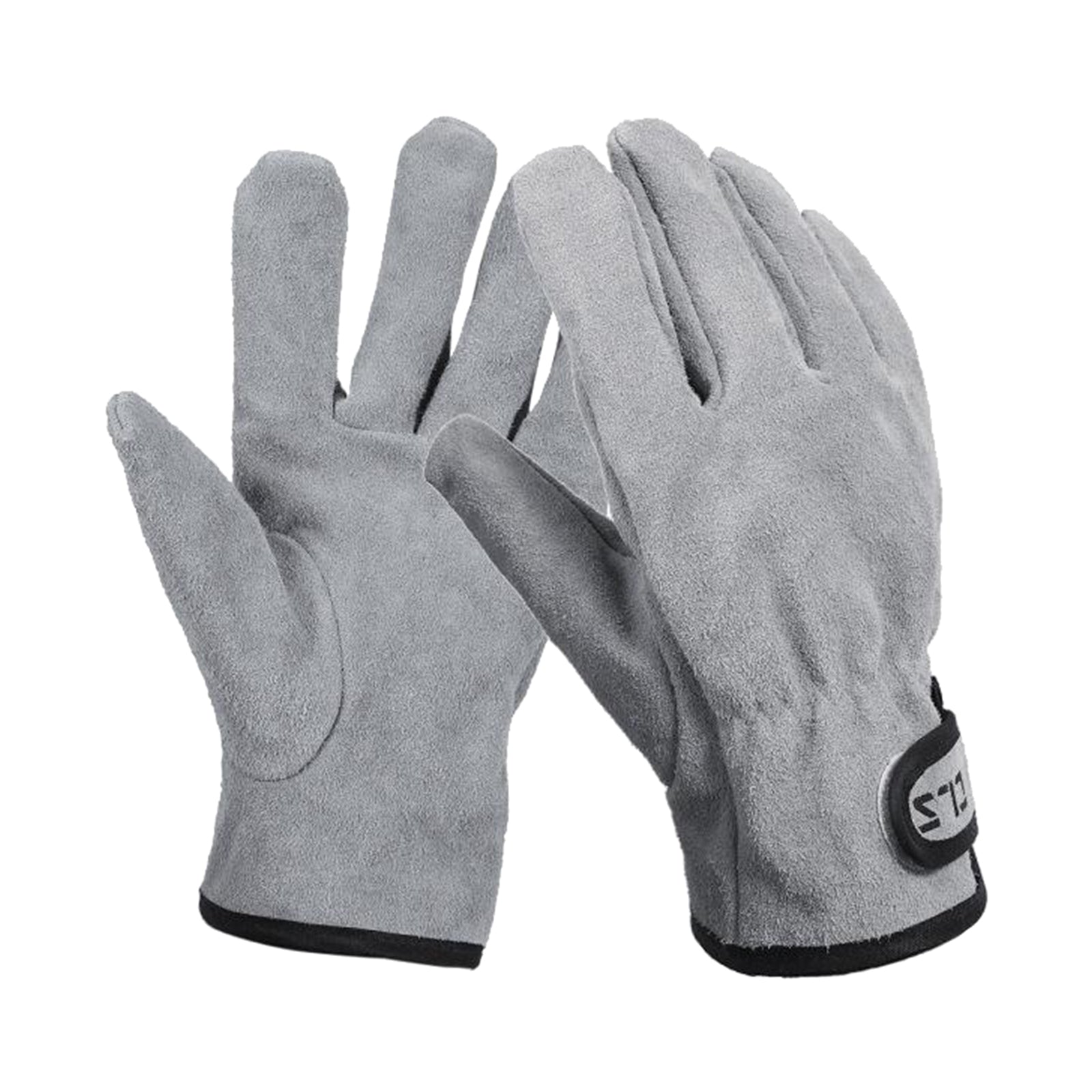 Heavy Duty Work Gloves for Truck Driving, Warehouse, Gardening, Farming, Construction, Industrial & Personal Use - Gray