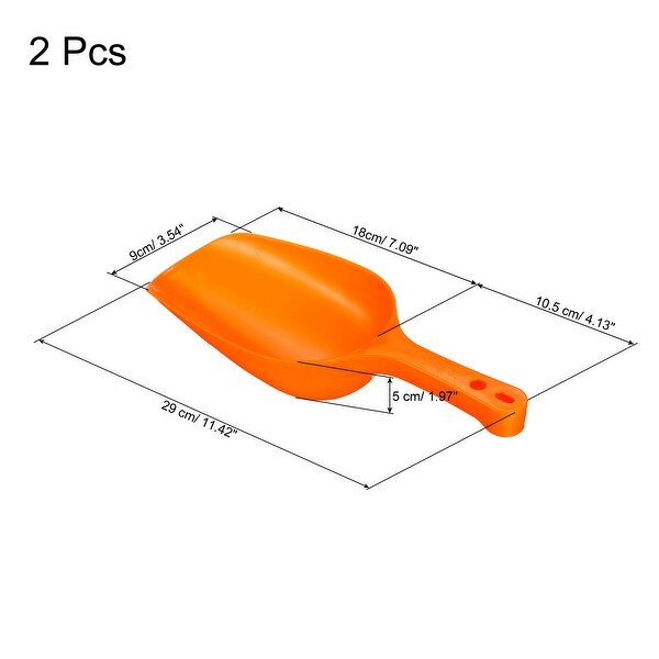 2Pcs Ice Scoop PP 11.4