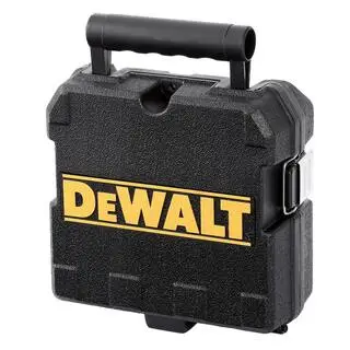 DEWALT 100 ft. Green Self-Leveling Cross Line Laser Level with (3) AA Batteries  Case DW088CG