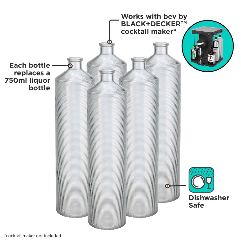 Bev Replacement Water Bottle Qty 5