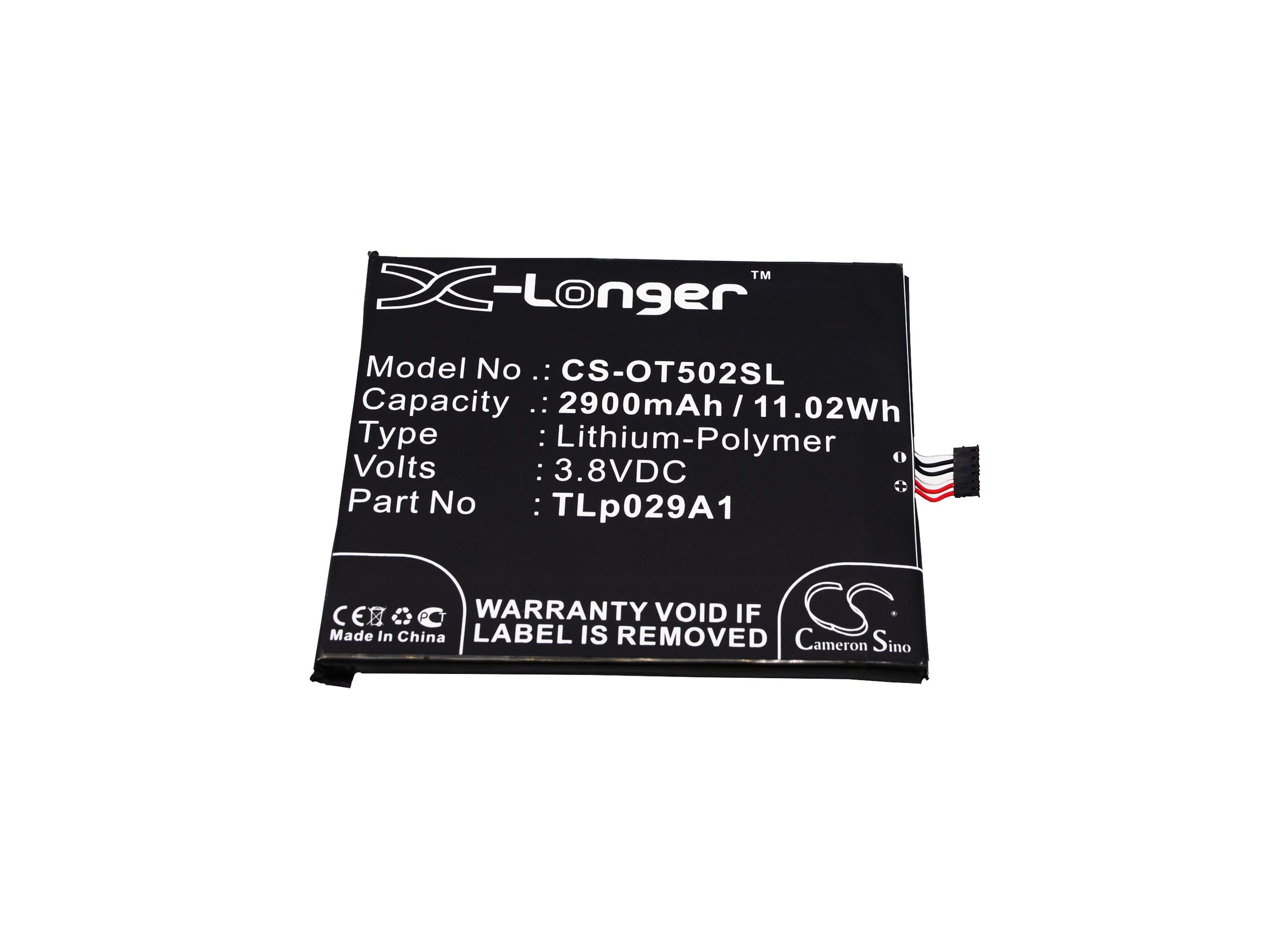 Alcatel One Touch Pop 3 55 OT5025 OT5025D Replacement Battery BatteryClerkcom Mobile Phone