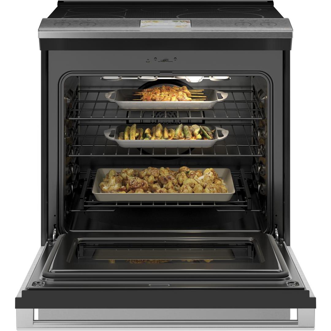 Caf¨¦ 30-inch Slide-in Induction Range with Storage Drawer CHS90XM2NS5