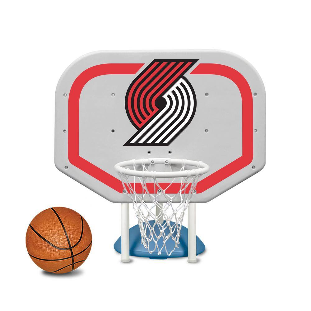 Poolmaster Portland Trail Blazers NBA Pro Rebounder Swimming Pool Basketball Game 72956