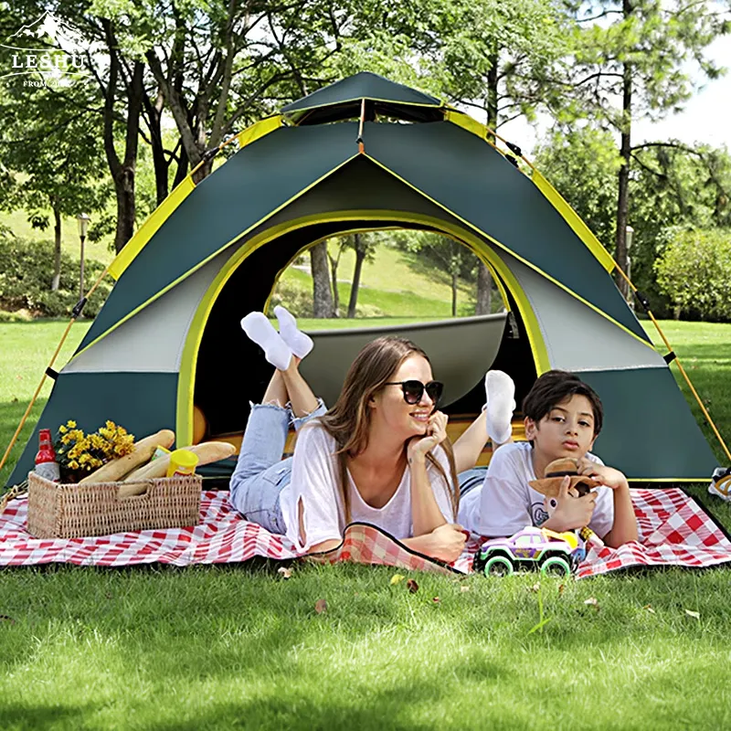 Professional Manufacturer 10X20 Commercial Pop Up Tent Big Beach Large Pop Up 2 Person Outdoor Clamping Camping Tent