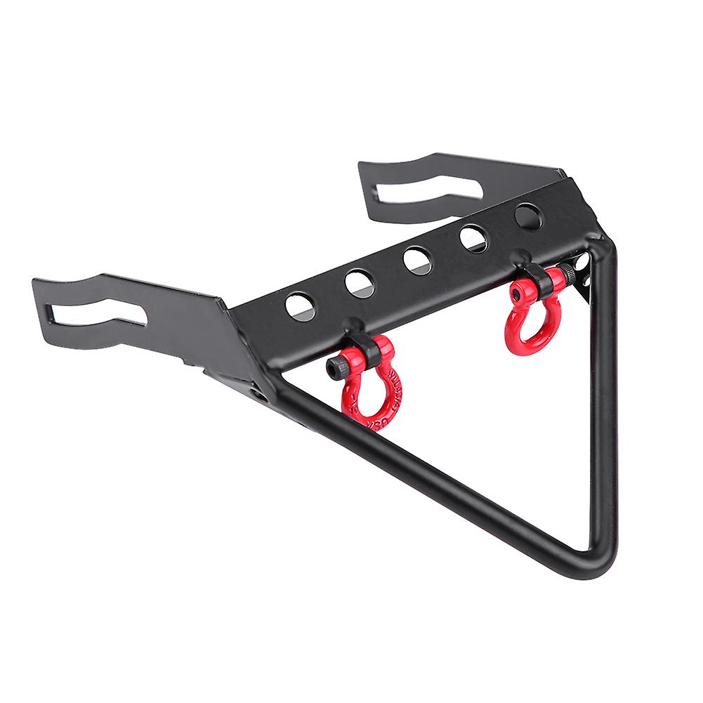 Rc Crawler Steel Front Bumper Winch Mount For Axial Scx10 1/10 Remote Control Car (cuspidal)