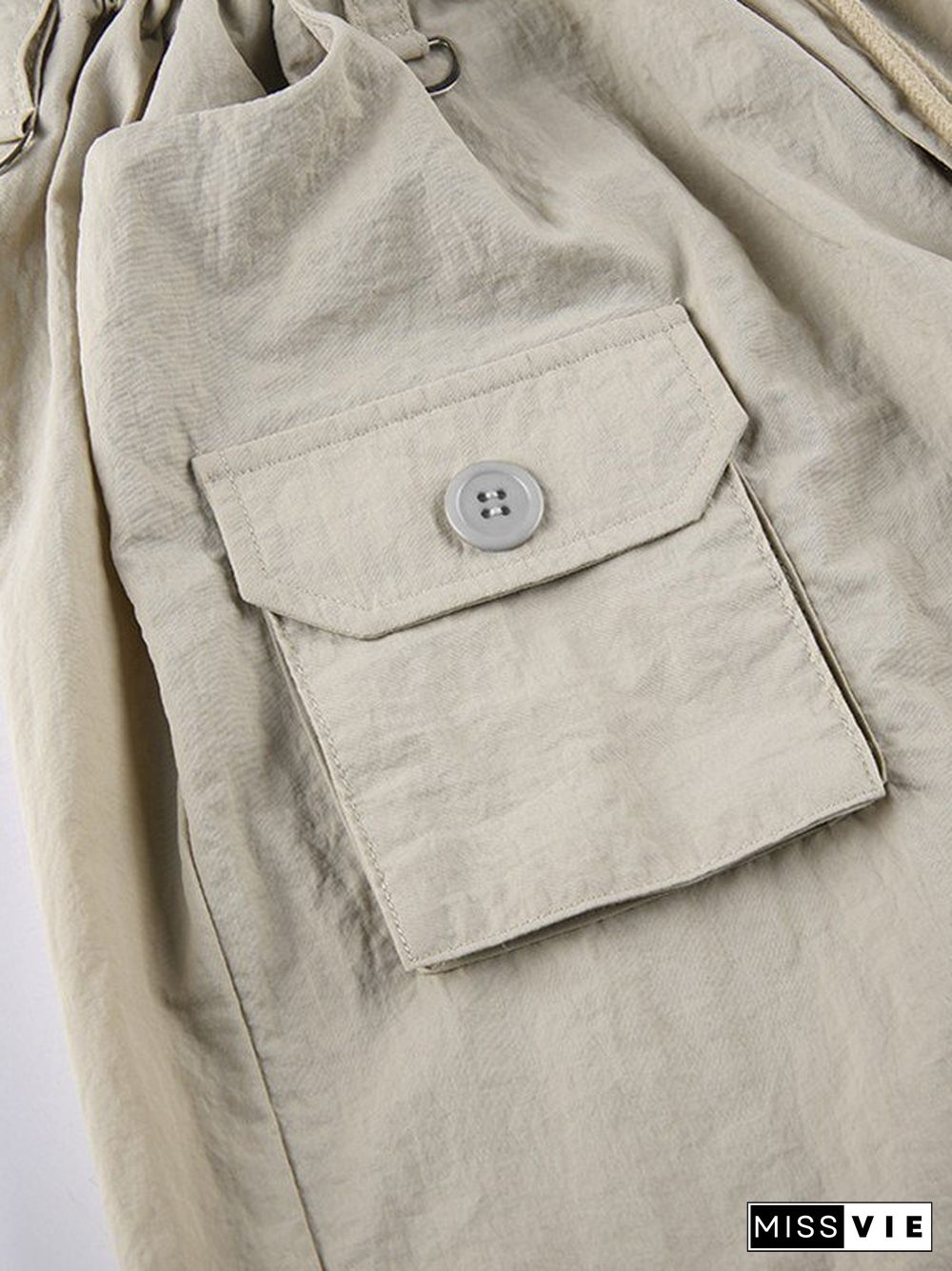 Vintage Cargo Pocket Baggy Pants