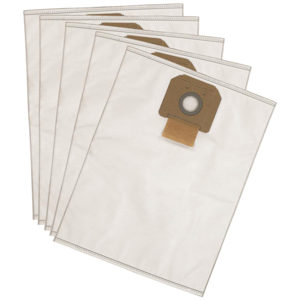 DW Fleece Bag (5 Pack) for Dust Extractors DWV9402 from DW