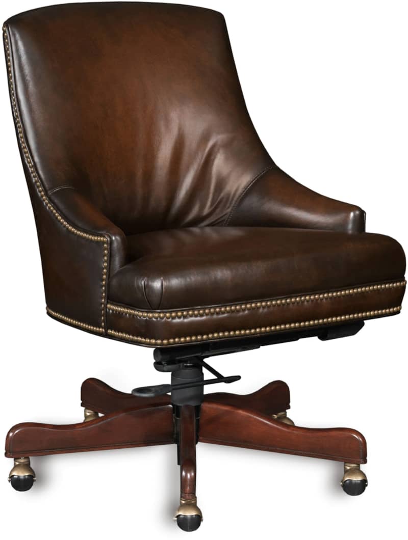 Hooker Furniture Home Office Heidi Executive Swivel Tilt Arm Chair