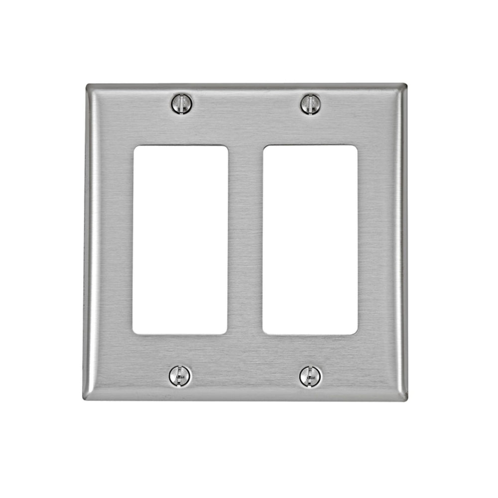 WALL PLATE DECORA 2GANG