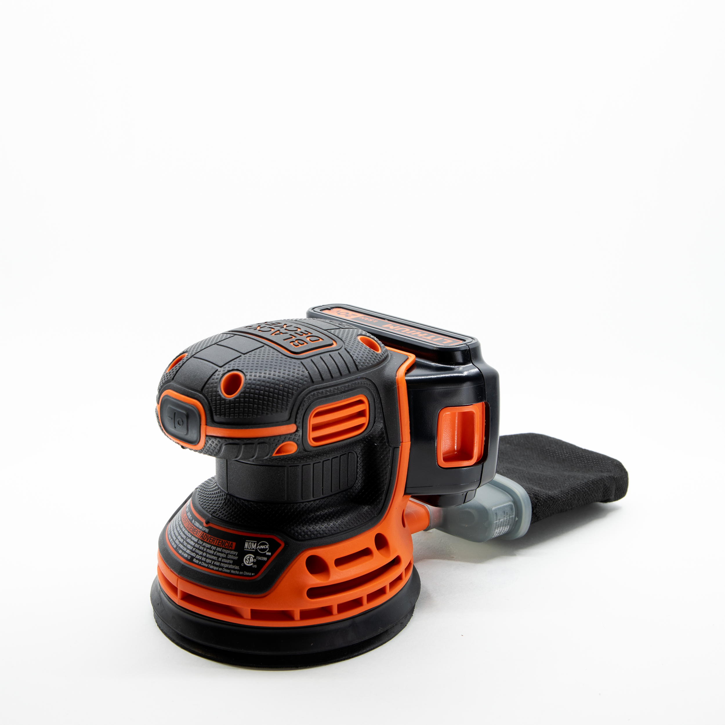 20V MAX* Random Orbital Sander, Cordless