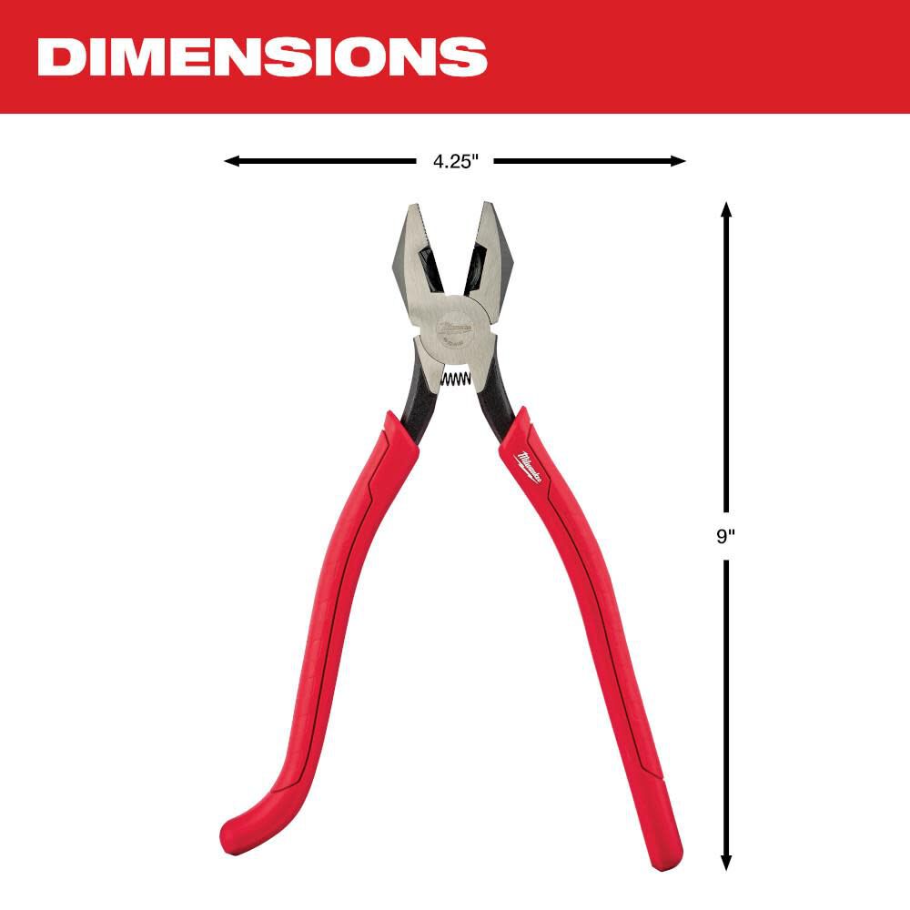 Milwaukee Ironworker's Pliers 48-22-6102 from Milwaukee