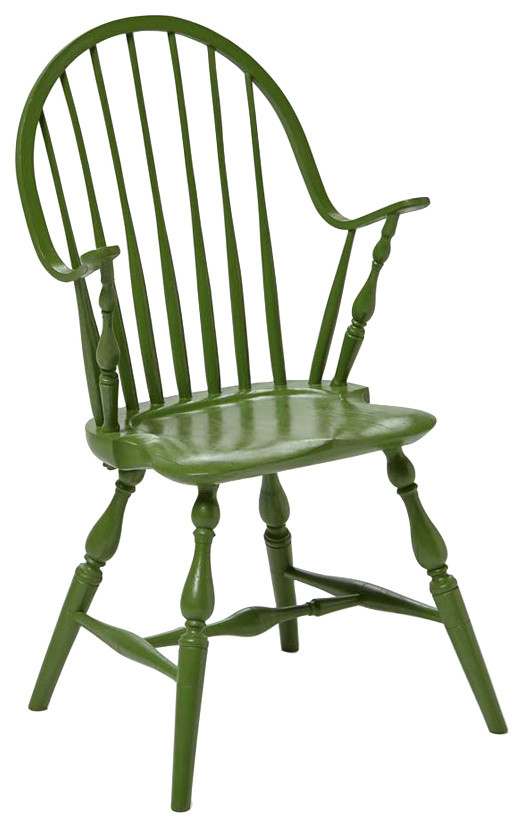 Youth Sized Continuous Arm Windsor Chair   Traditional   Armchairs And Accent Chairs   by Chicone Cabinetmakers  Houzz