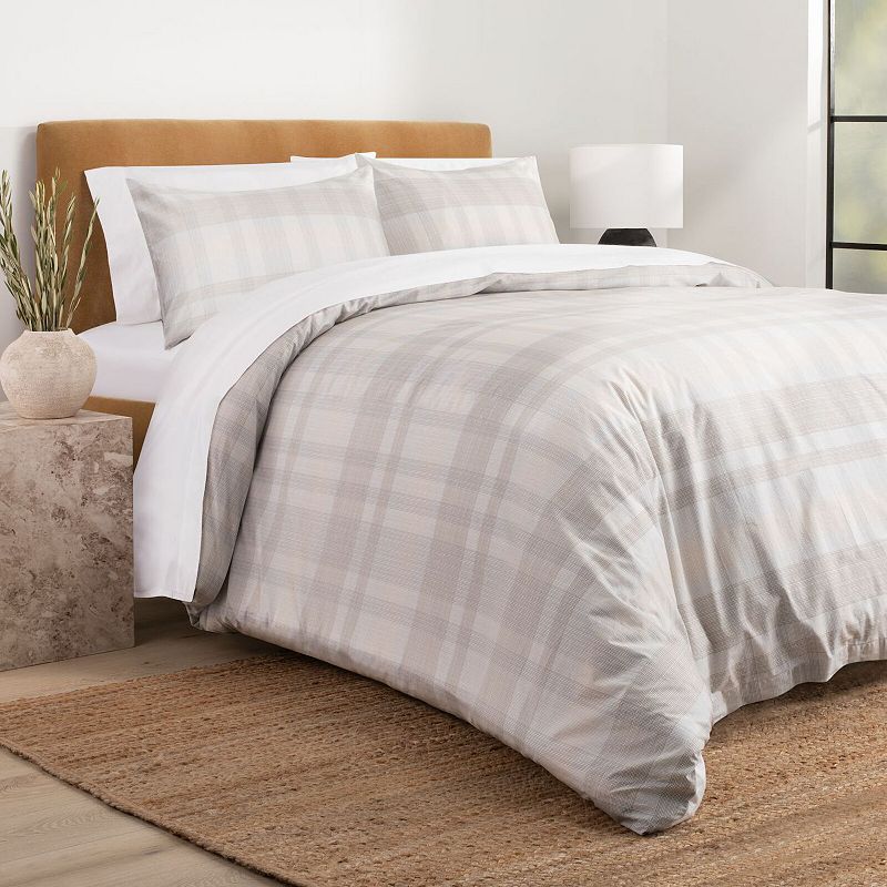 Nate Home by Nate Berkus Glen Plaid Duvet Cover Set