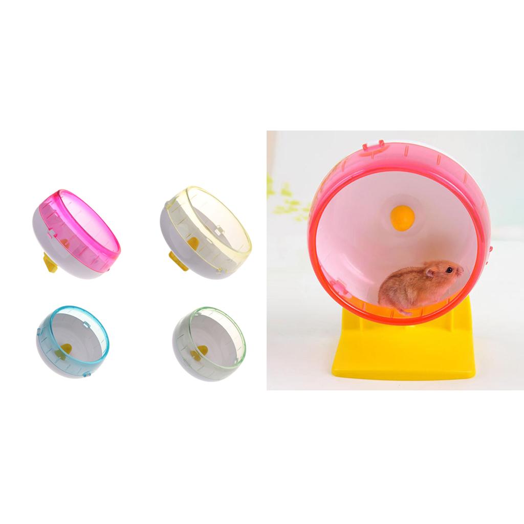 Quiet Design Hamster Chinchilla Exercise Toy Running Wheel Activity Toys L L