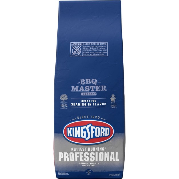 Kingsford Professional All Natural Charcoal Briquettes 12 Lb