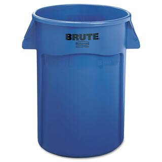 Brute 44 Gal. Blue Round Vented Trash Can RCP264360BE