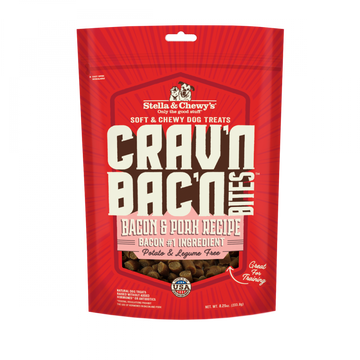 Stella and Chewy's Crav'n Bac'n Bites Bacon and Pork Recipe Dog Treats andndash; Pet Empire and Supplies