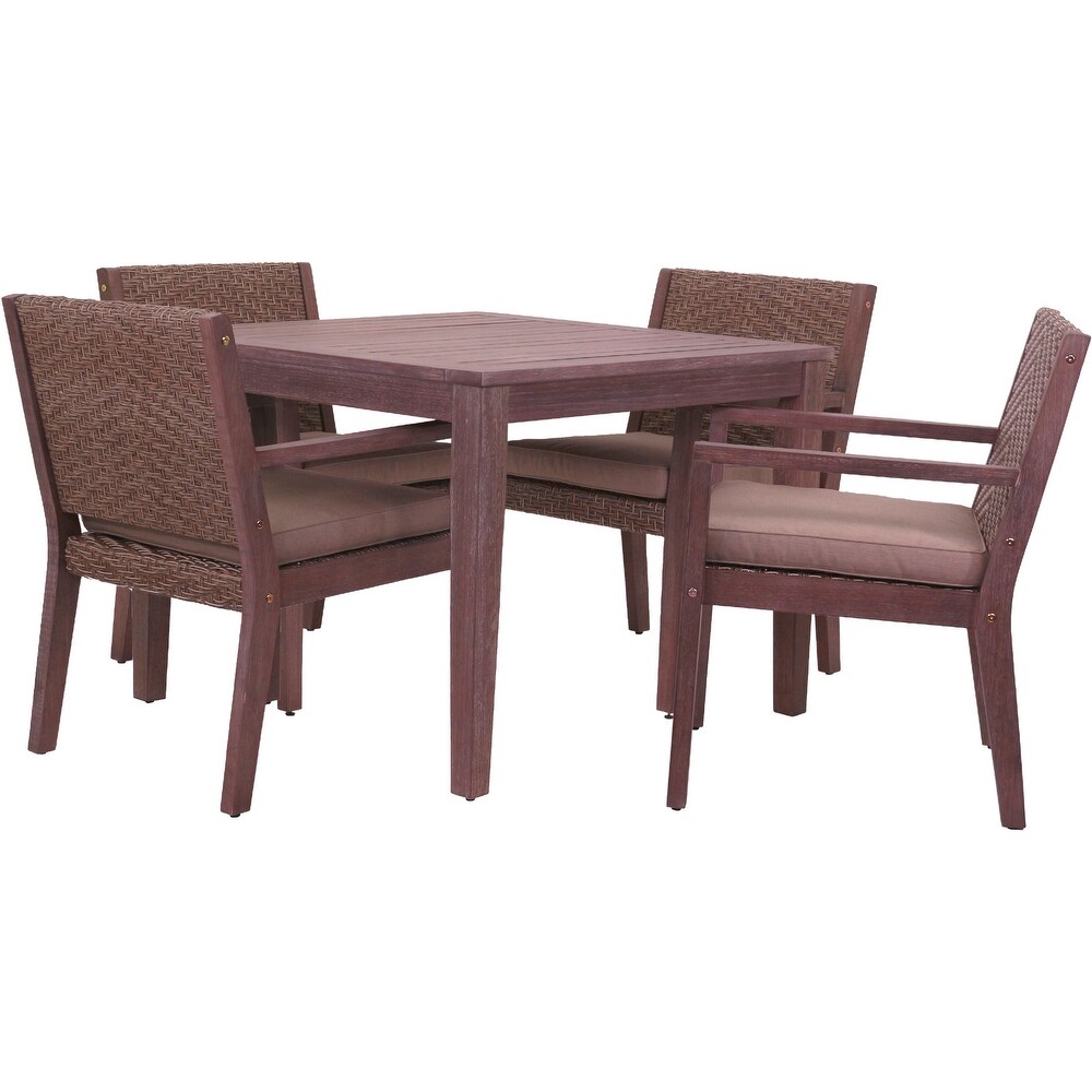 Courtyard Casual Bridgeport II 5 pc Dining Set Includes: One 39\